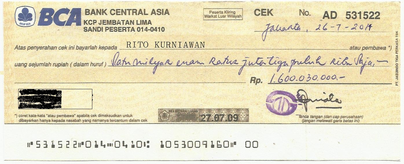 Cara menghitung bunga deposito berjangka  Rito Kurniawan S.Pd